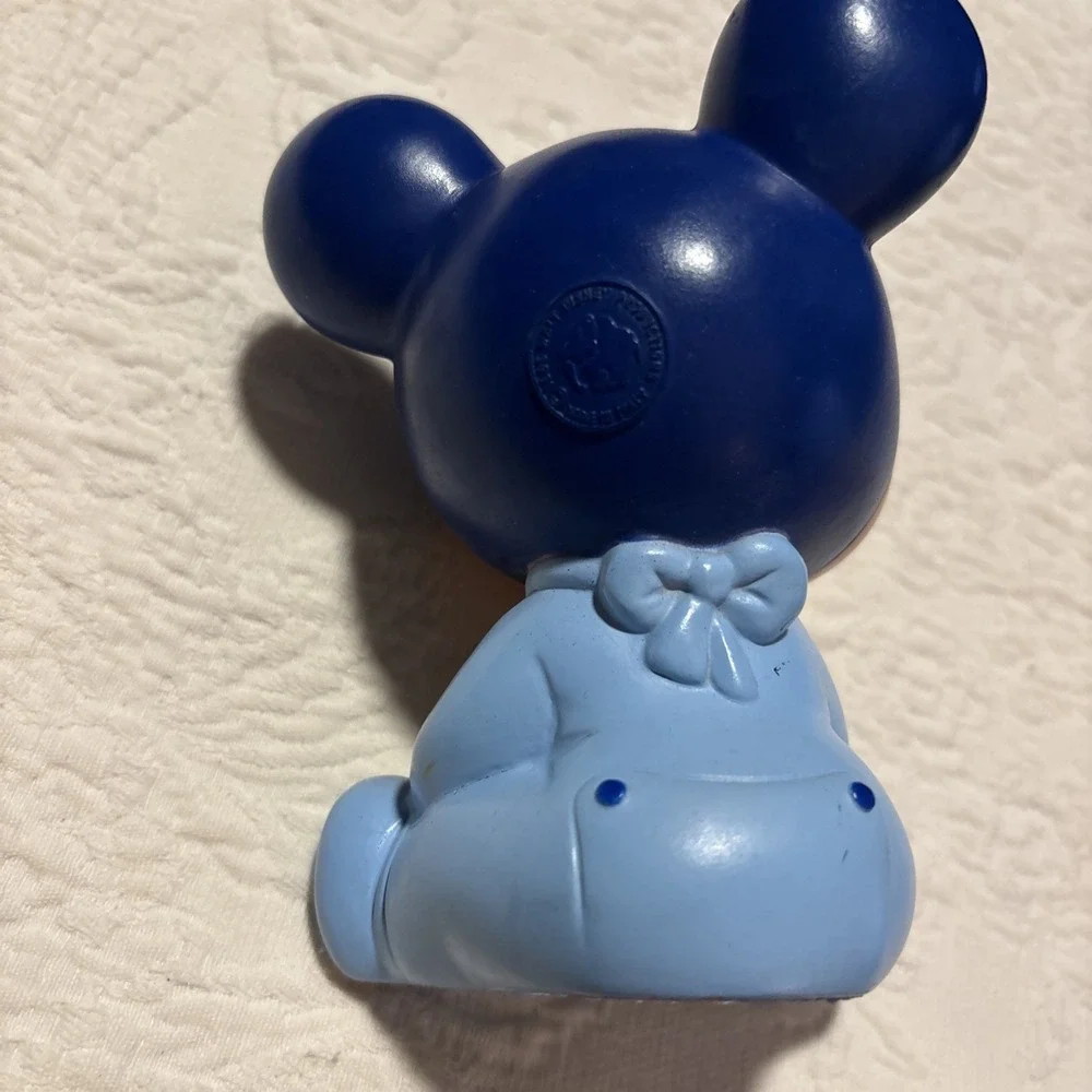 Vintage 1980's Disney Baby Mickey Mouse Squeeze Toy